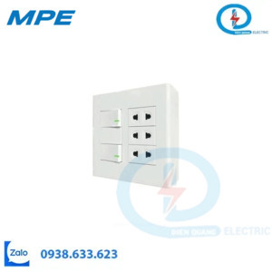 BỘ CÔNG TẮC Ổ CẮM ĐÔI Seri A60 A60B22U2V