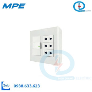 BỘ CÔNG TẮC Ổ CẮM ĐÔI Seri A60 A60B23U3N