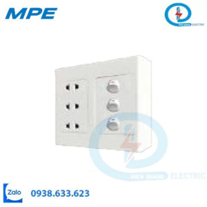 BỘ CÔNG TẮC Ổ CẮM ĐƠN Seri A20 A20B23U3N