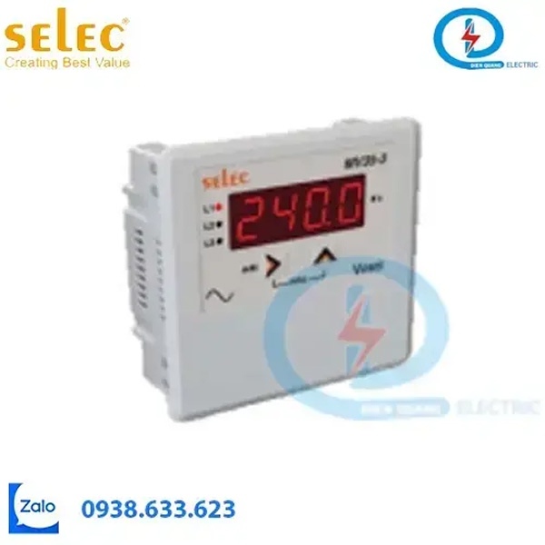 đồng hồ tủ điện dạng số hiển thị dạng LED