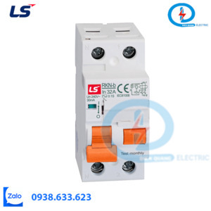 Cầu dao chống giật LS RKN-b 1P+N 100A