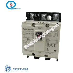 Cầu dao tự động dạng khối NF250-SV 3P 160A 36kA dòng tiêu chuẩn - Mitsubishi (VN)