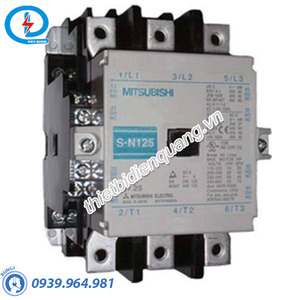 Công tắc tơ dạng khối (Contactor) Mitsubishi S-N125 AC200V 2A2B