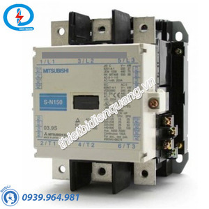 Công tắc tơ dạng khối (Contactor) Mitsubishi S-N150 AC200V 2A2B