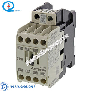 Công tắc tơ dạng khối (Contactor) Mitsubishi S-T10 AC200V 1A