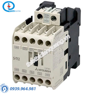 Công tắc tơ dạng khối (Contactor) Mitsubishi S-T12 AC200V 1B