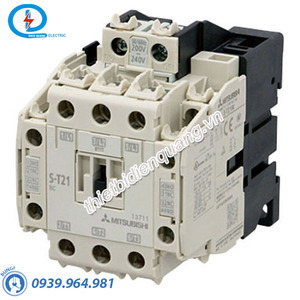 Công tắc tơ dạng khối (Contactor) Mitsubishi S-T21 AC200V 2A2B