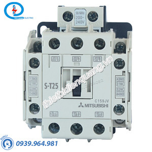 Công tắc tơ dạng khối (Contactor) Mitsubishi S-T25 AC200V 2A2B