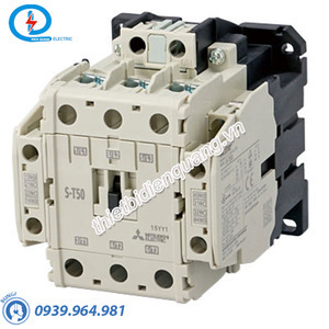 Công tắc tơ dạng khối (Contactor) Mitsubishi S-T50 AC200V 2A2B