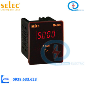 Đồng hồ ampe hiển thị số Selec MA12