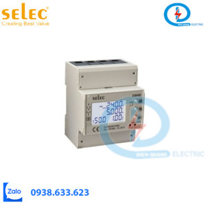 Đồng hồ đo điện đa năng Selec EM4M-3P-W-100A