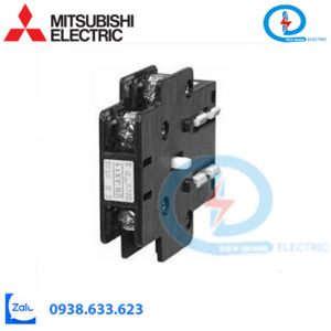 Khối tiếp điểm phụ cho Contactor UN-AX11 1A1B Mitsubishi