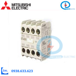 Khối tiếp điểm phụ cho Contactor UT-AX4SQ 2A2B Mitsubishi