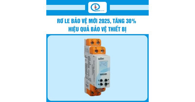 Rơ le bảo vệ mới 2025, tăng 30% hiệu quả bảo vệ thiết bị