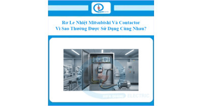 Rơ Le Nhiệt Mitsubishi Và Contactor – Vì Sao Thường Được Sử Dụng Cùng Nhau?